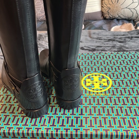 Tory Burch Leather Riding Boots. NWT - Picture 3 of 15